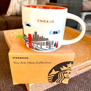 Starbucks Mug BRAND NEW! NEVER USED! Chicago You Are Here Collection